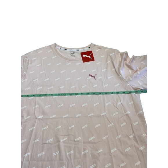Women's Puma XL Pink and White Logo T-Shirt - Brand New, Stylish and Comfortable - Picture 3 of 10
